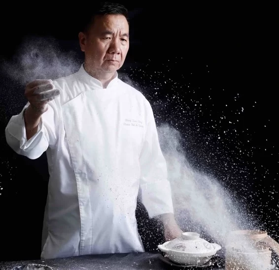 Head Chef Cheng Kam Sing at The Silk Road The Athenee Hotel, a Luxury Collection Hotel, Bangkok