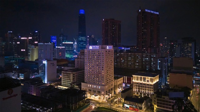 KL nightscene Hotel Royal Signature