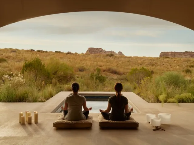 Utah Amangiri Yoga